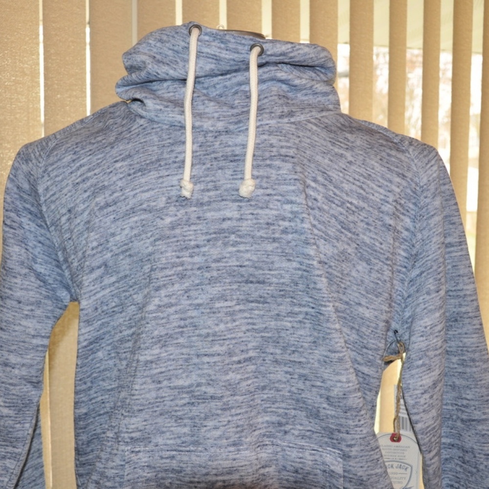BLACK JACK PULLOVER HOODIE XL NWT